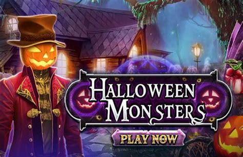 hidden object games|Halloween Monsters .